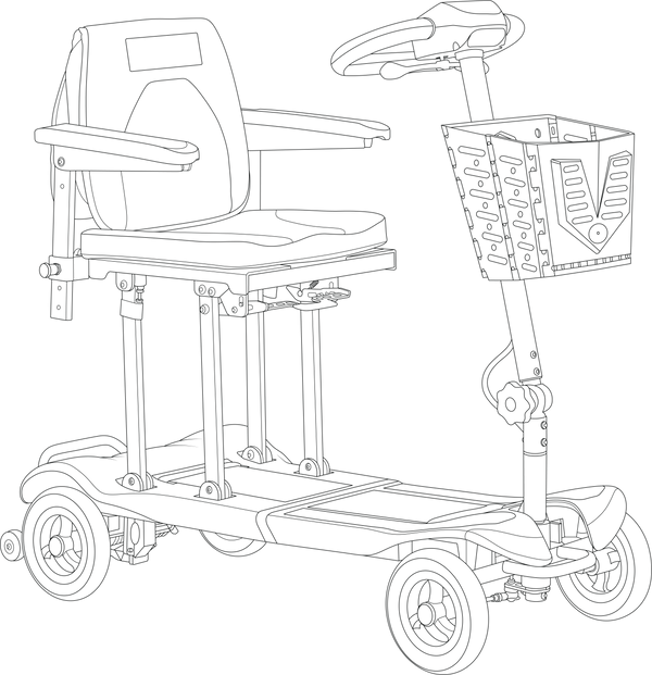 Product dimensions illustration